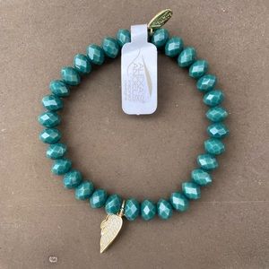 Angel Wing Charm Bracelet